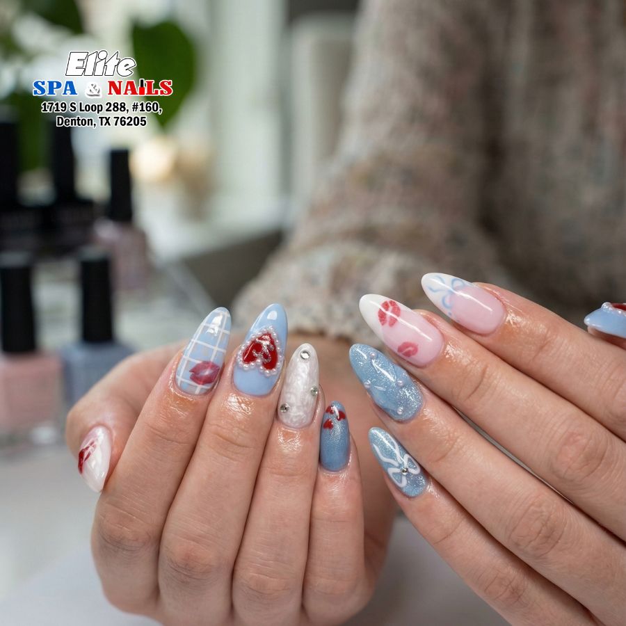 Valentine nail collection